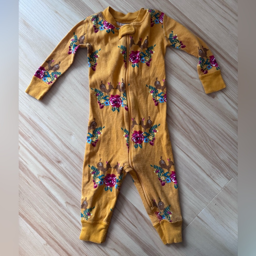 Hanna Anderson zipper pajamas